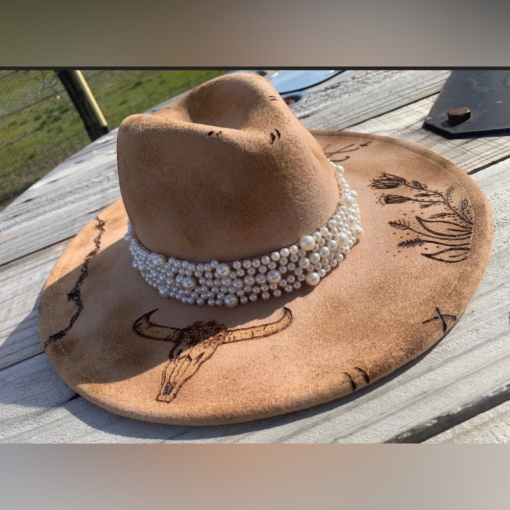 Boho Western style Fedora